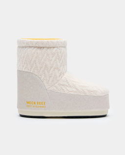 Kremowe śniegowce Moon Boot x Guest In Residence Icon Low - Image #0
