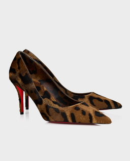 Szpilki w lamparcie cętki Miss Z 80 - Image #1