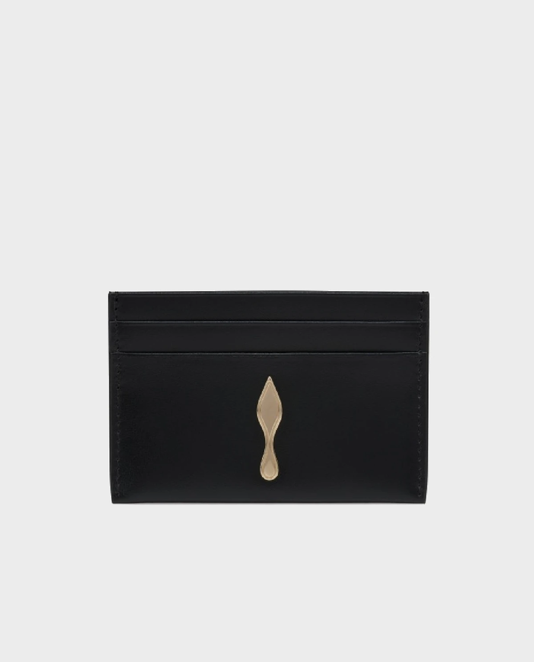 Czarne etui na karty Bettina