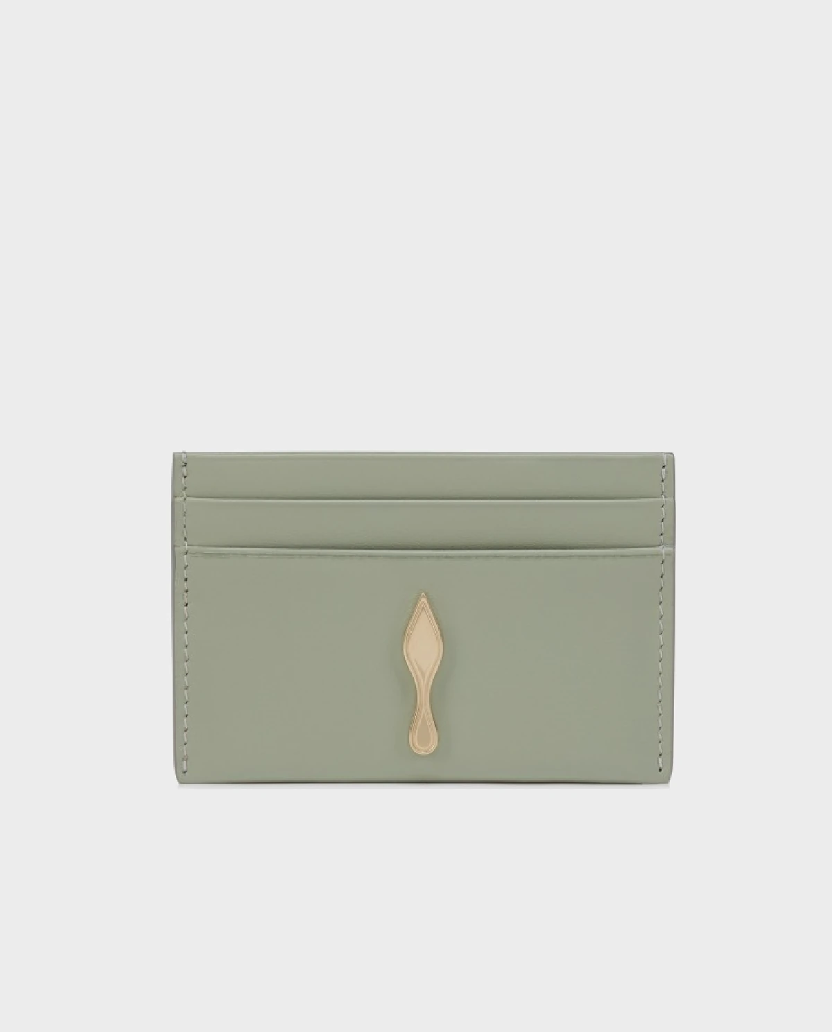 Jasnozielone etui na karty Bettina - Image #0