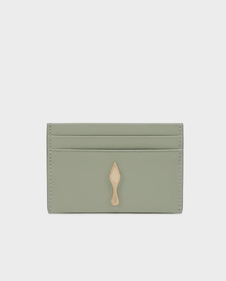 Jasnozielone etui na karty Bettina