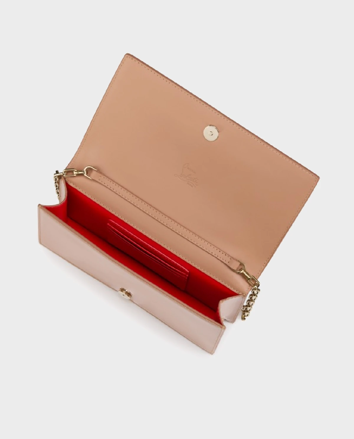 Beżowa lakierowana torebka Bettina - Image #3