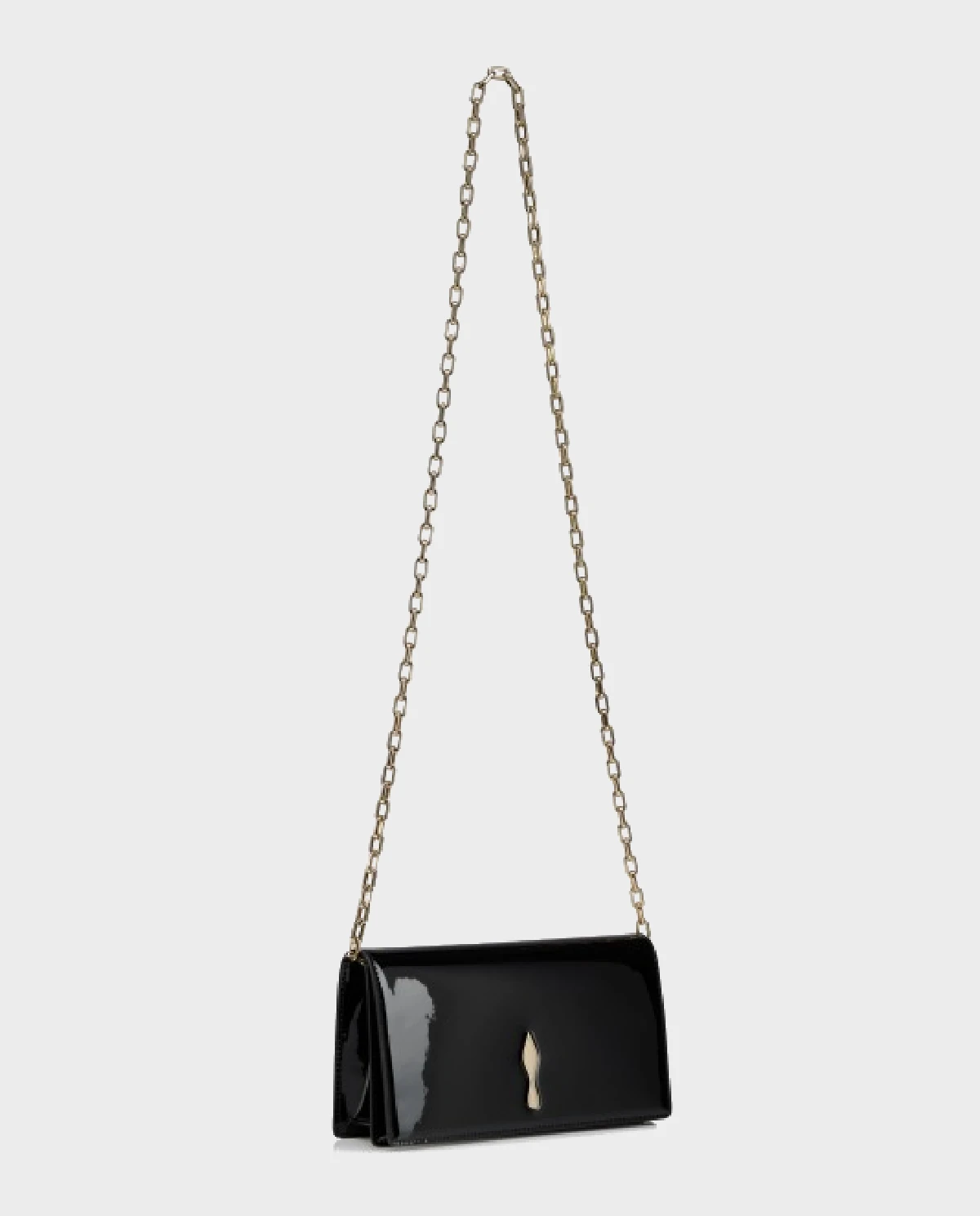 Czarna lakierowana torebka Bettina - Image #4