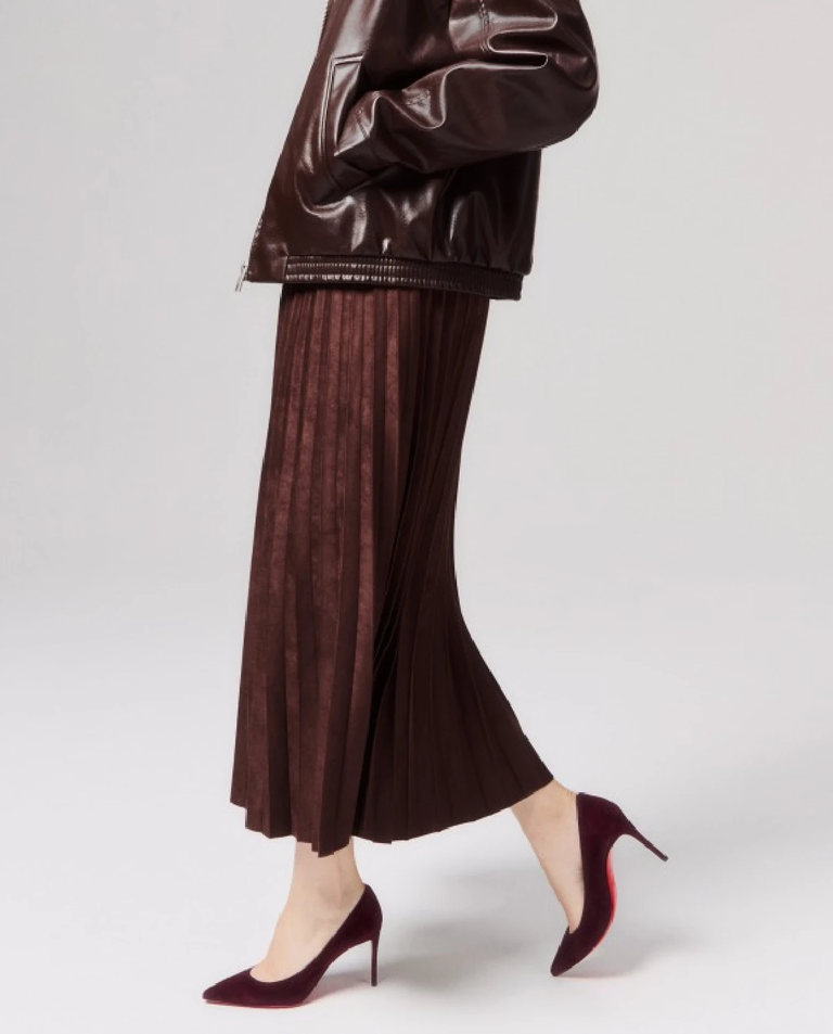 Bordowe szpilki Sporty Kate 85