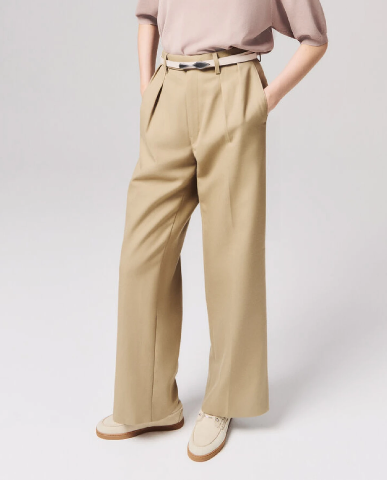 Kremowe mokasyny Chambeliboat