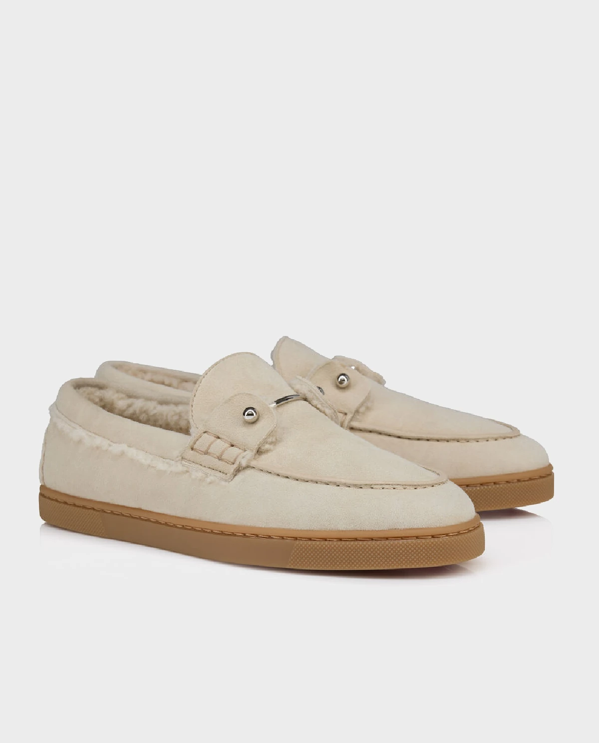 Kremowe mokasyny Chambeliboat - Image #2