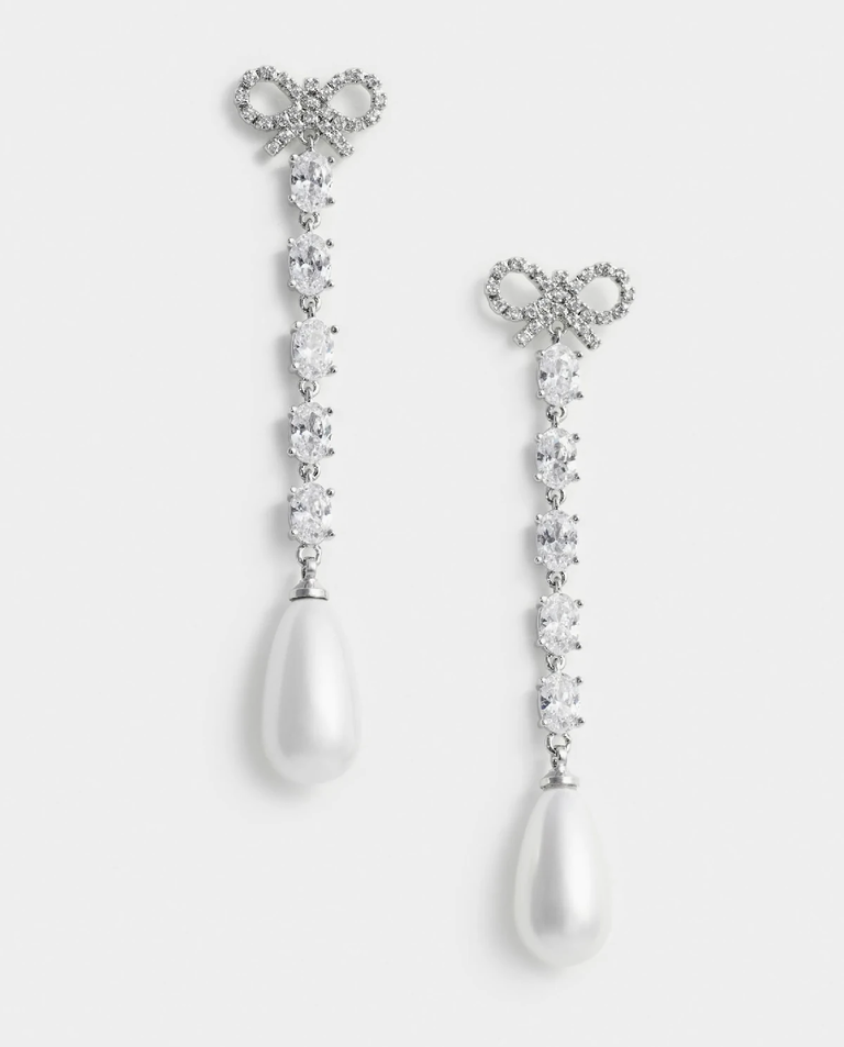 Kolczyki w kształcie kokardek