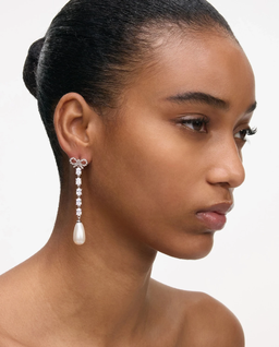 Kolczyki w kształcie kokardek - Image #1