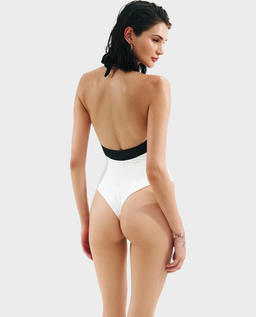 Biały jednoczęściowy strój Champagne - Image #1