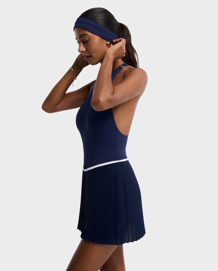 Granatowa sukienka Driver - Image #2