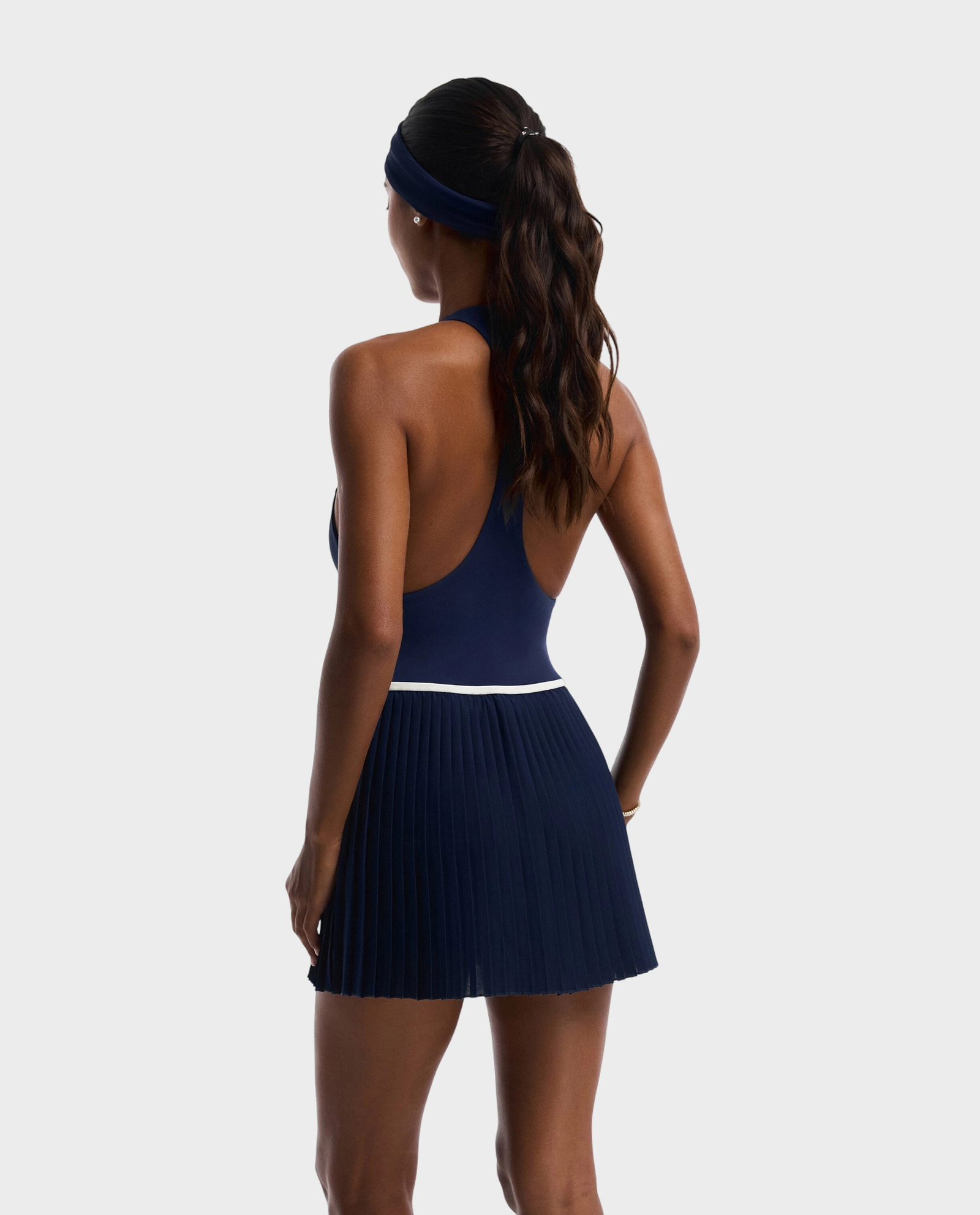 Granatowa sukienka Driver - Image #1