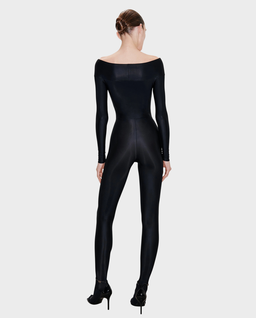 Czarny kombinezon Femme Fatale - Image #1