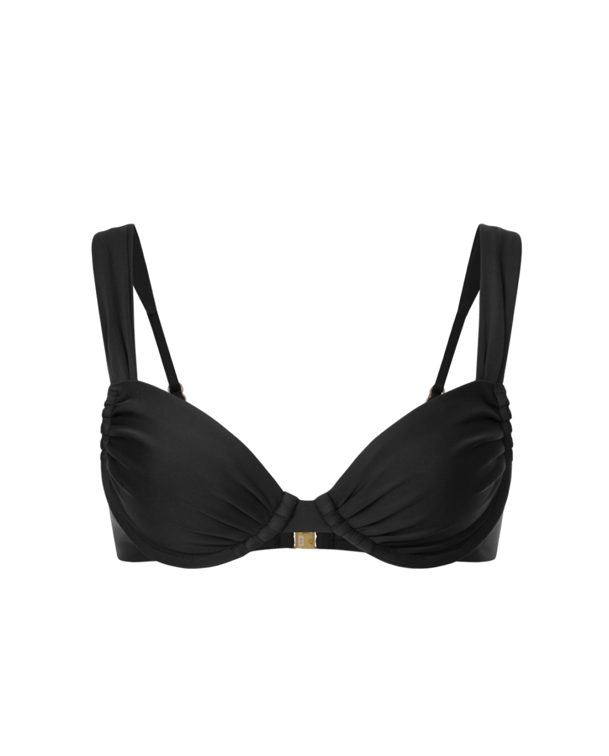 Czarny top od bikini Fleur - Image #3