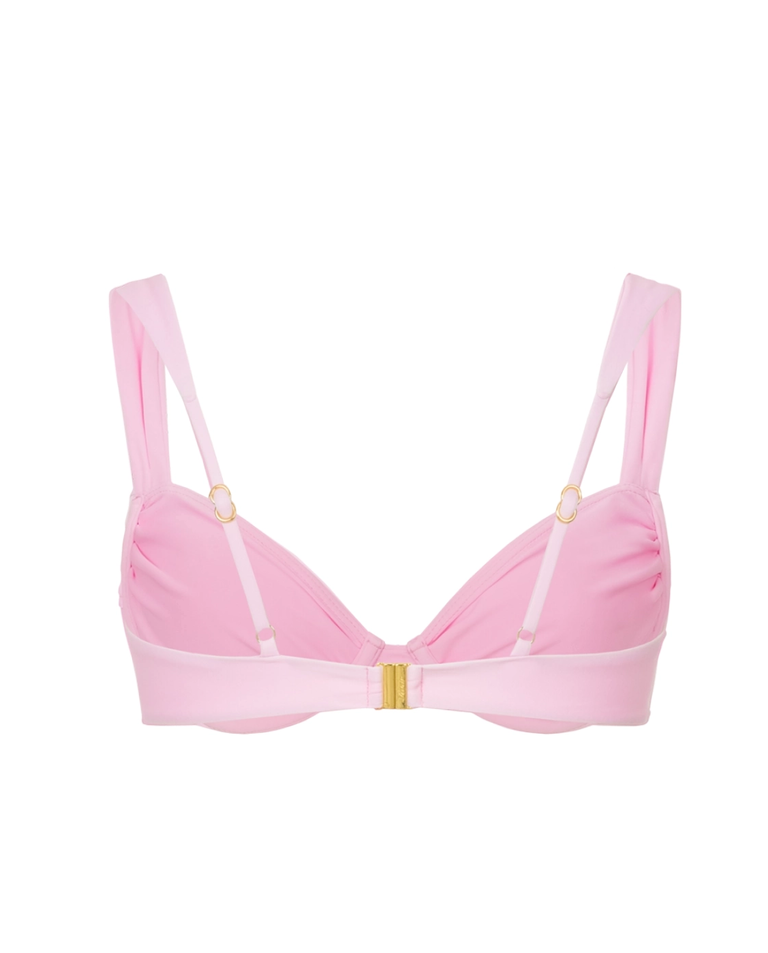 Różowy top od bikini Fleur - Image #5