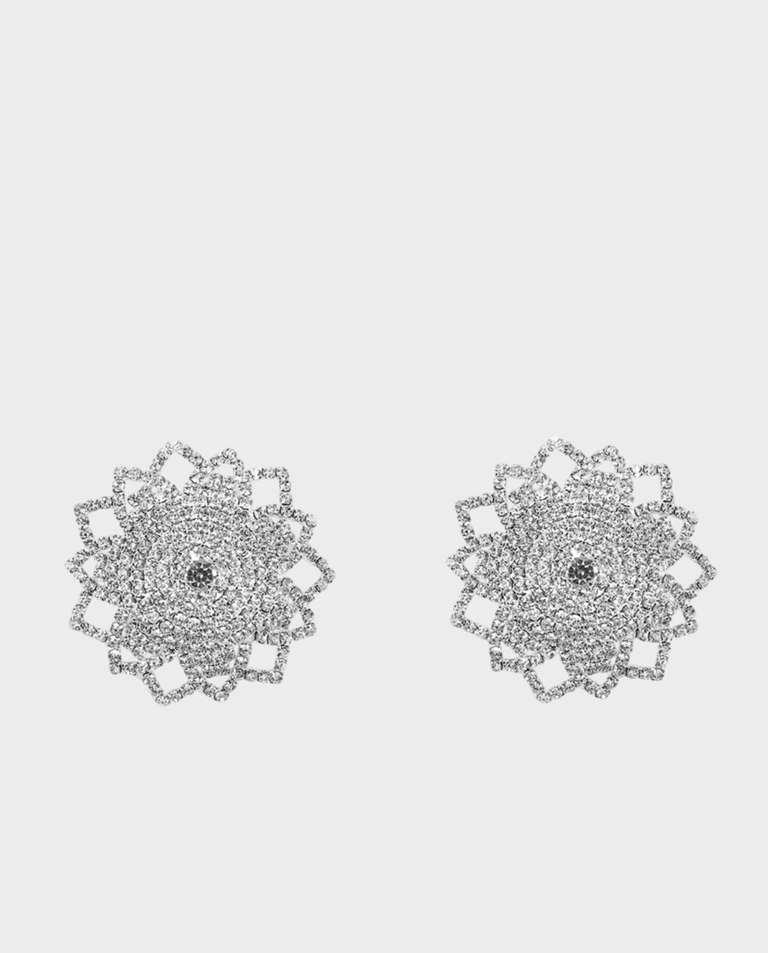 Naklejki na piersi w kształcie kwiatu