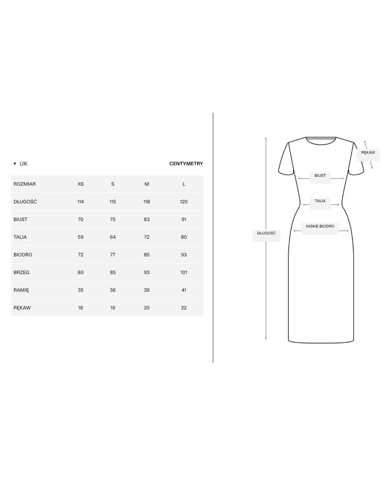 Niebieska dzianinowa sukienka midi z baskinką - Image #5