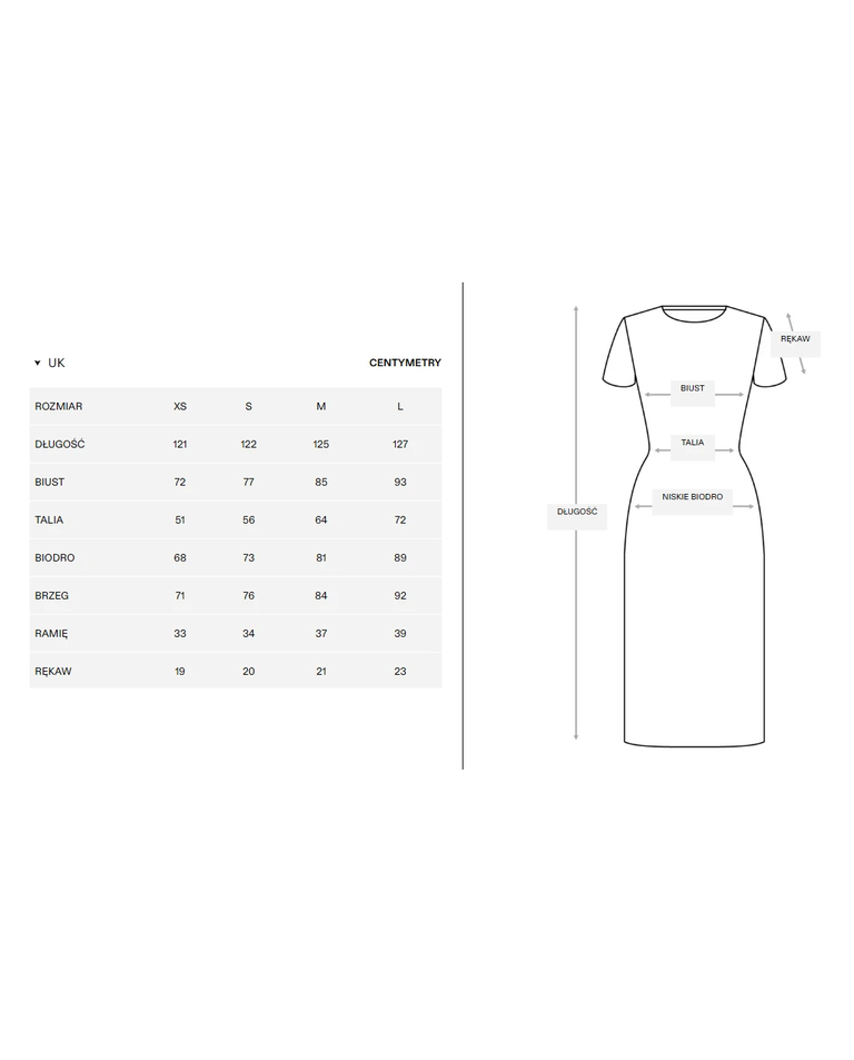 Szara dzianinowa sukienka midi z baskinką - Image #5