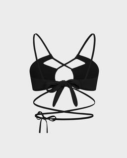 Czarny top od bikini Gardenia - Image #1