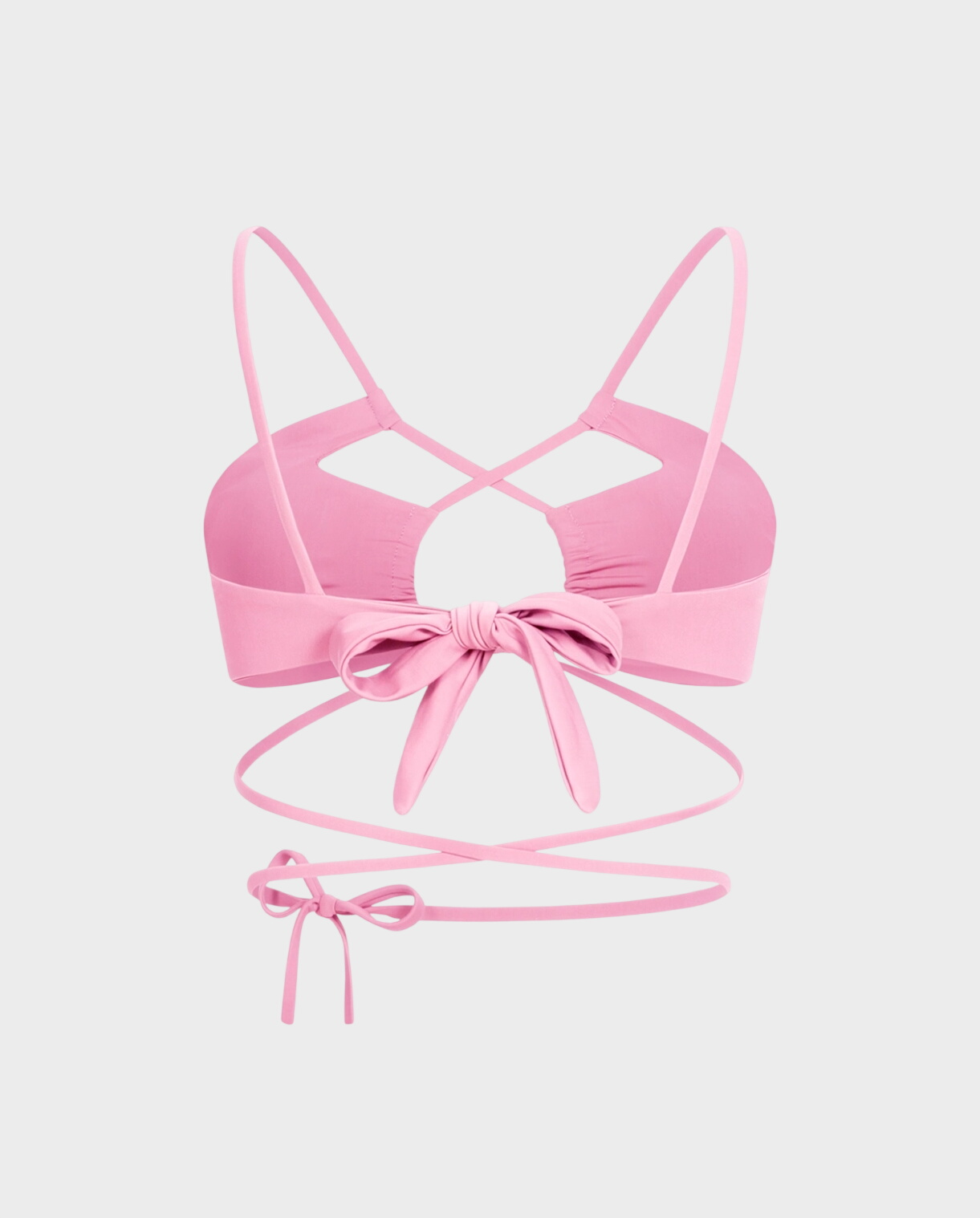 Różowy top od bikini Gardenia - Image #1