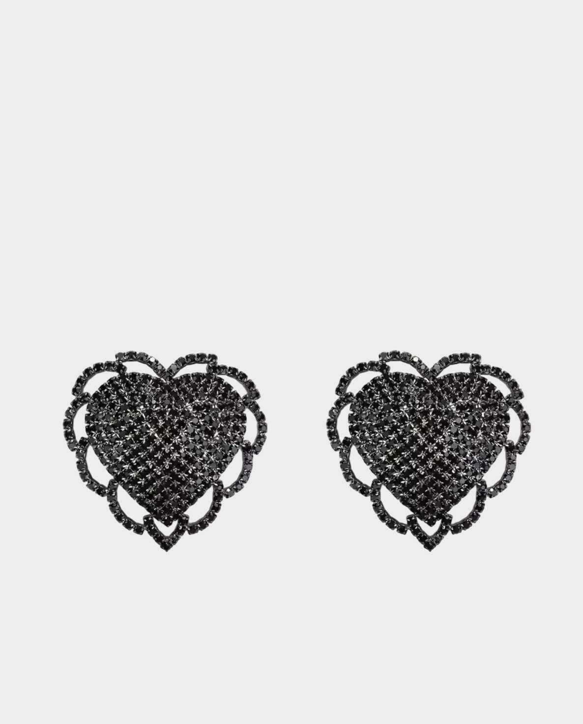 Naklejki na piersi w kształcie serca - Image #0