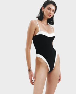 Czarny strój kąpielowy Late Checkout - Image #0