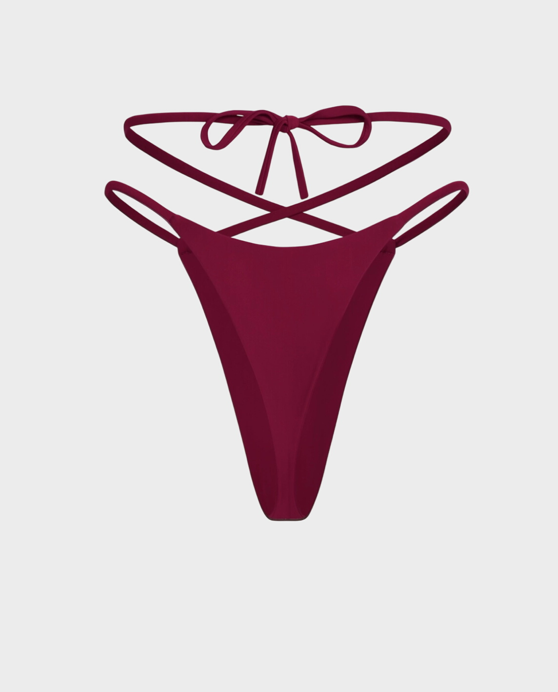 Bordowy dół od bikini Lily - Image #0