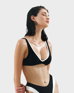 Czarny top od bikini Out of Office - Image #0