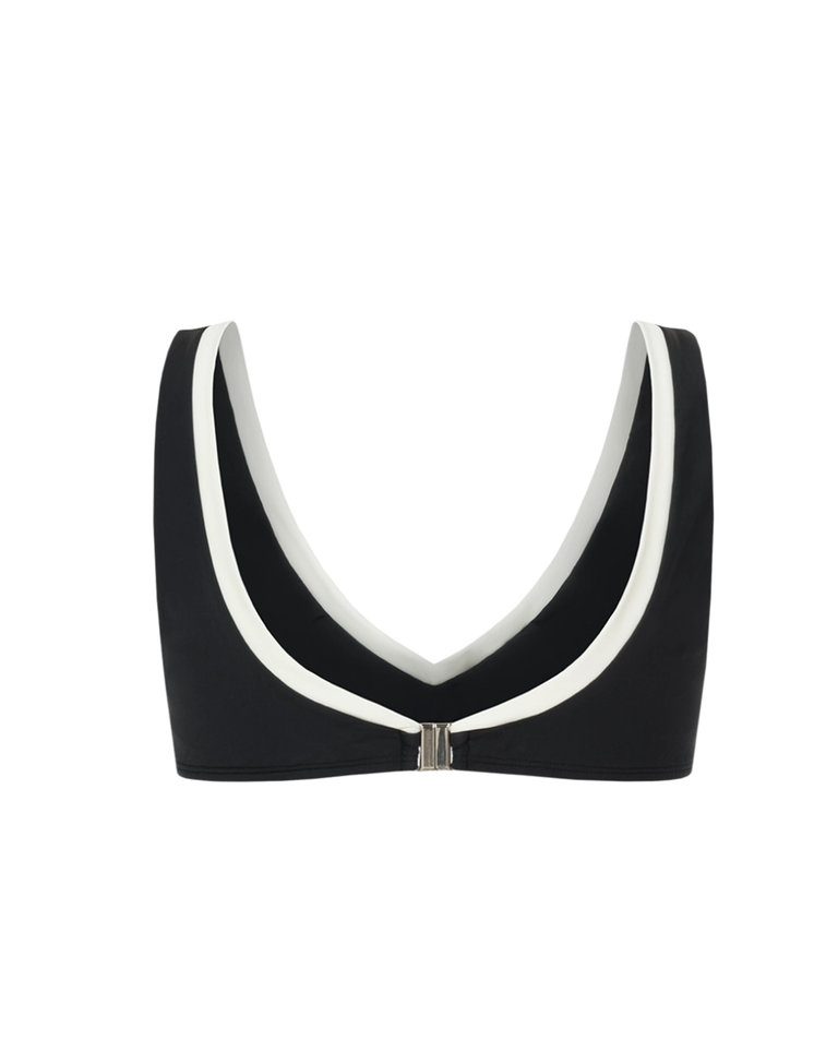 Czarny top od bikini Out of Office - Image #4