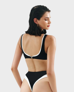 Czarny top od bikini Out of Office - Image #1