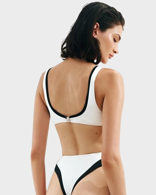 Biały top od bikini Out of Office