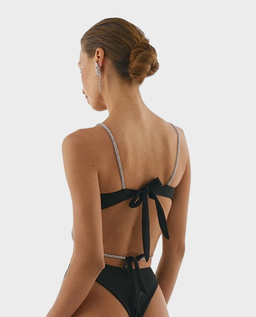 Czarny top od bikini Positano - Image #1