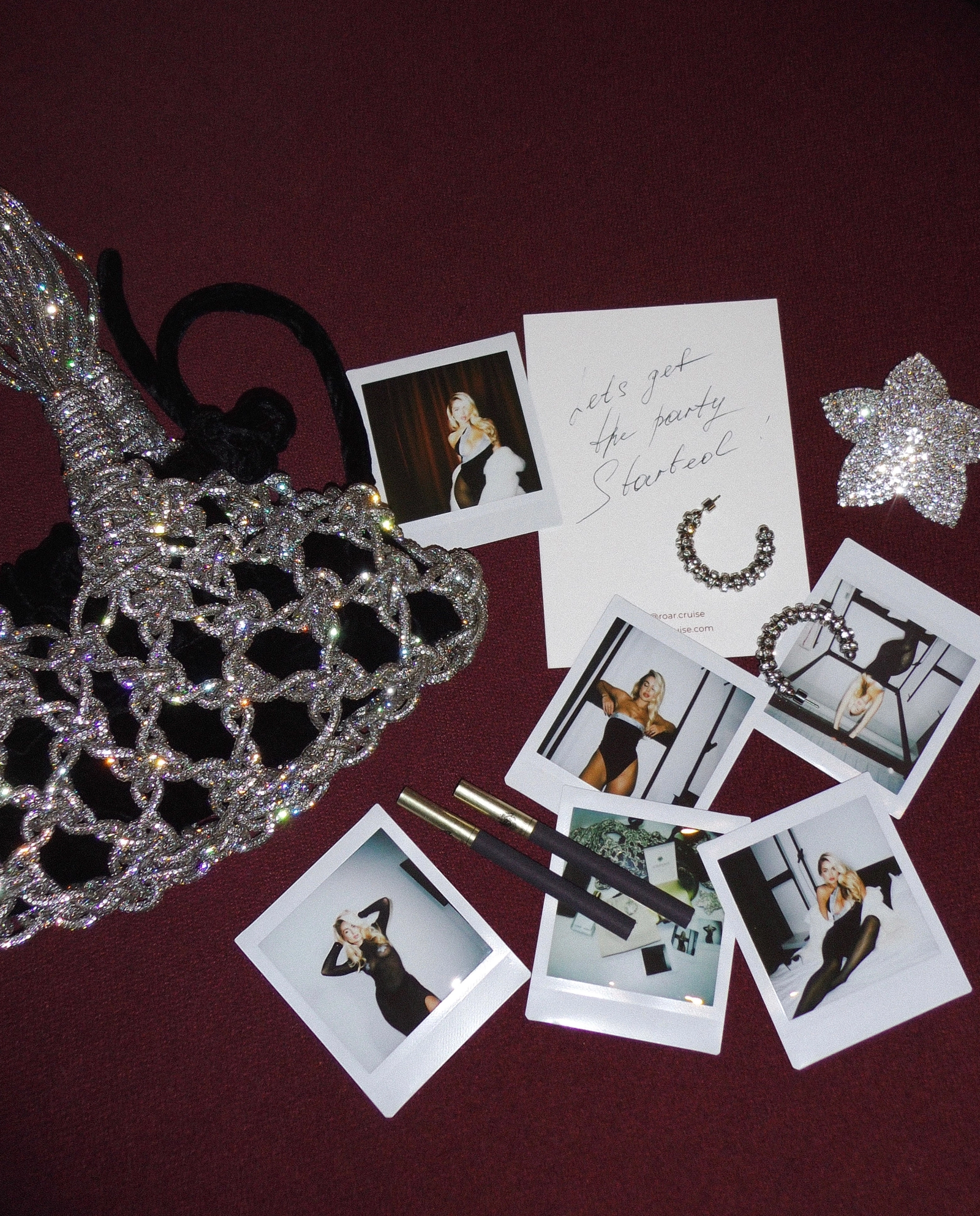 Błyszcząca torebka Ramini - Image #5