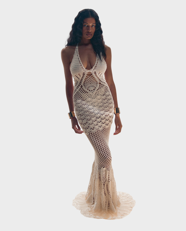 Szydełkowa sukienka Rhea