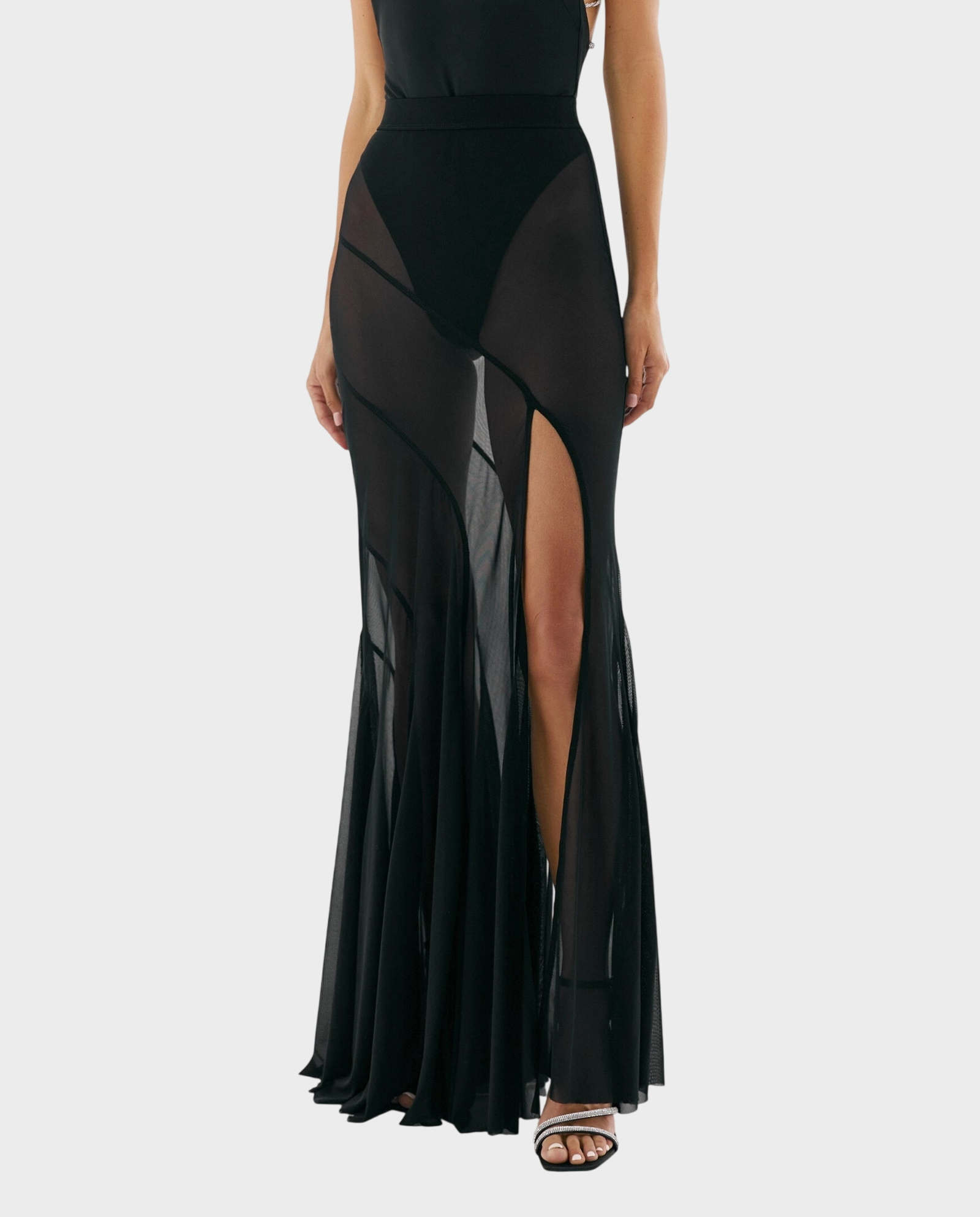 Czarna spódnica Santorini - Image #0