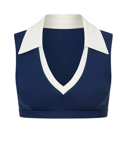 Granatowy top Sunset Polo - Image #3