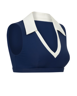 Granatowy top Sunset Polo - Image #4