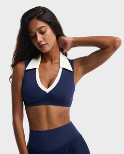 Granatowy top Sunset Polo - Image #0