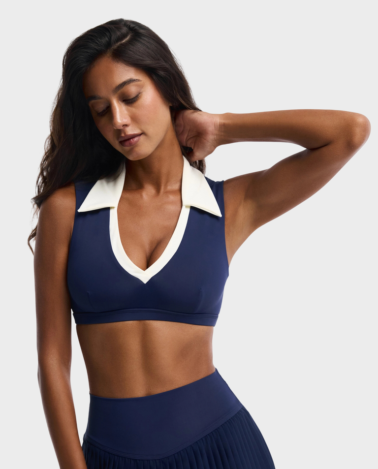 Granatowy top Sunset Polo