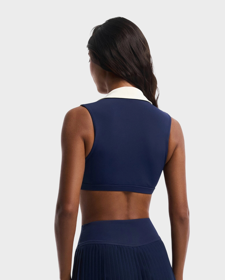 Granatowy top Sunset Polo