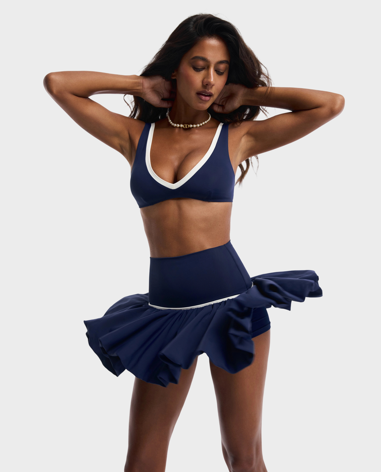 Granatowa spódnica Sunset - Image #3