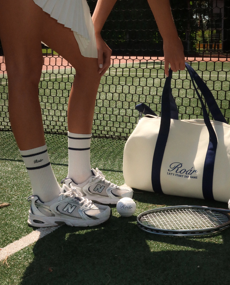 Kremowa torba tenisowa - Image #2