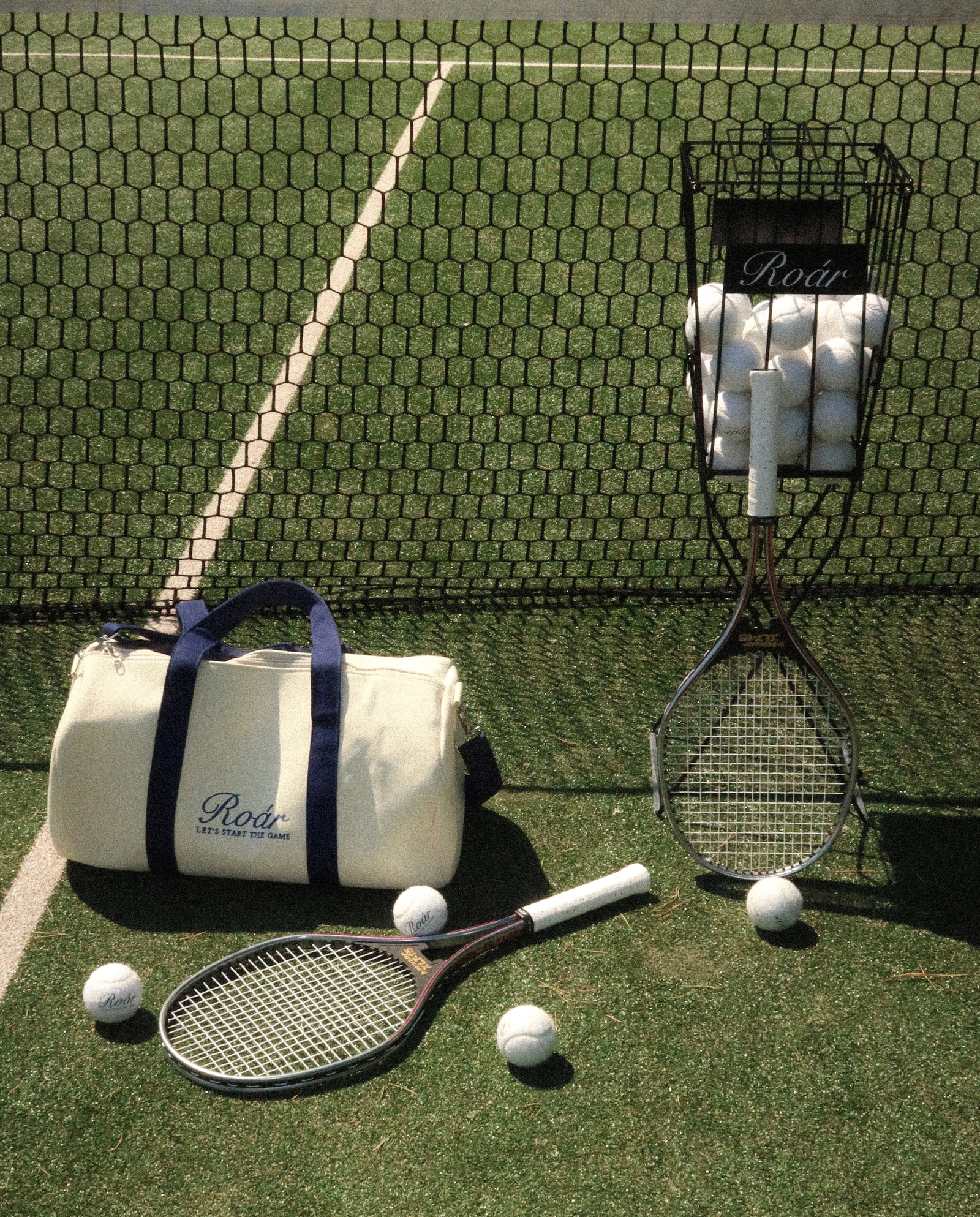 Kremowa torba tenisowa - Image #6