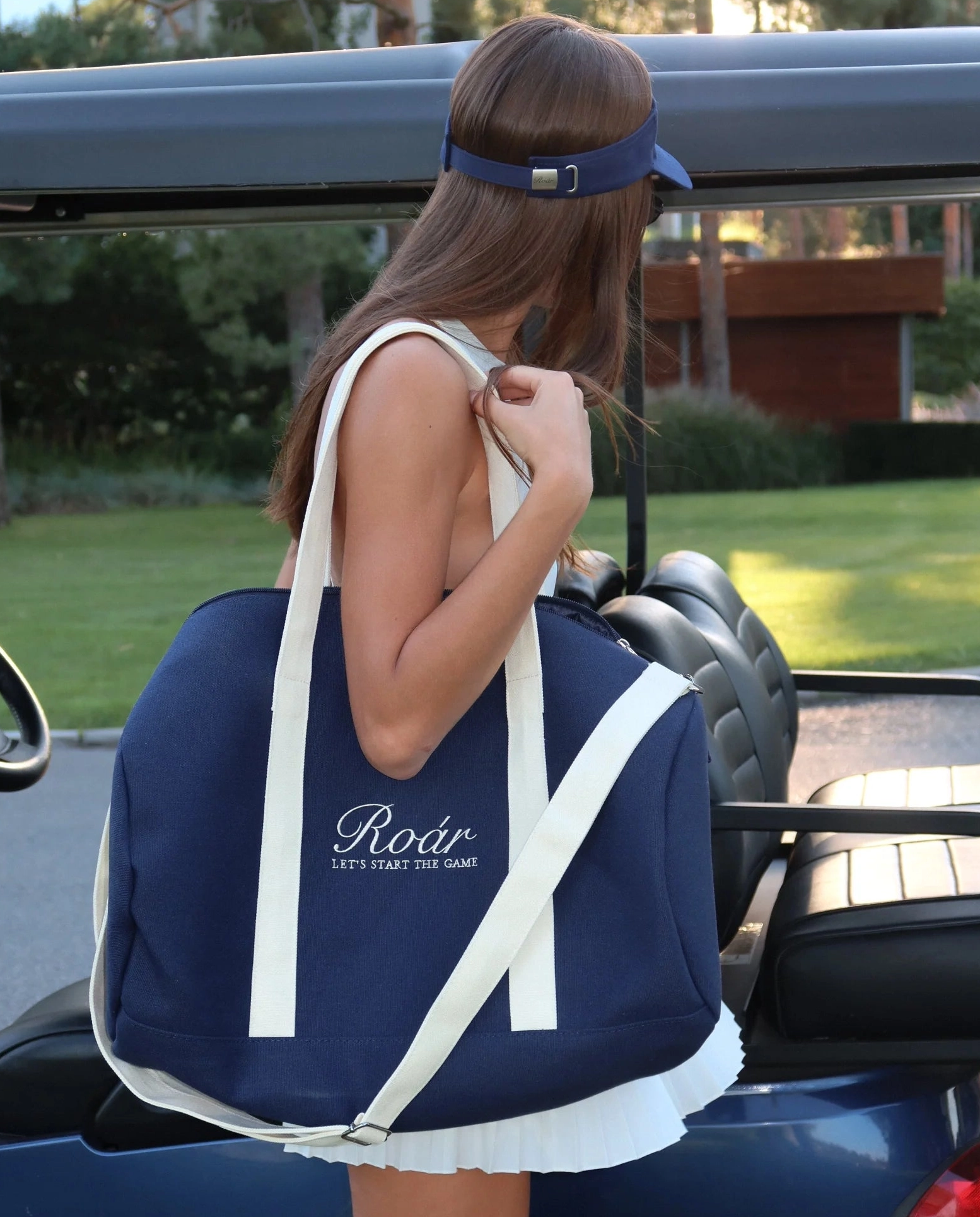 Granatowa torba tenisowa - Image #10