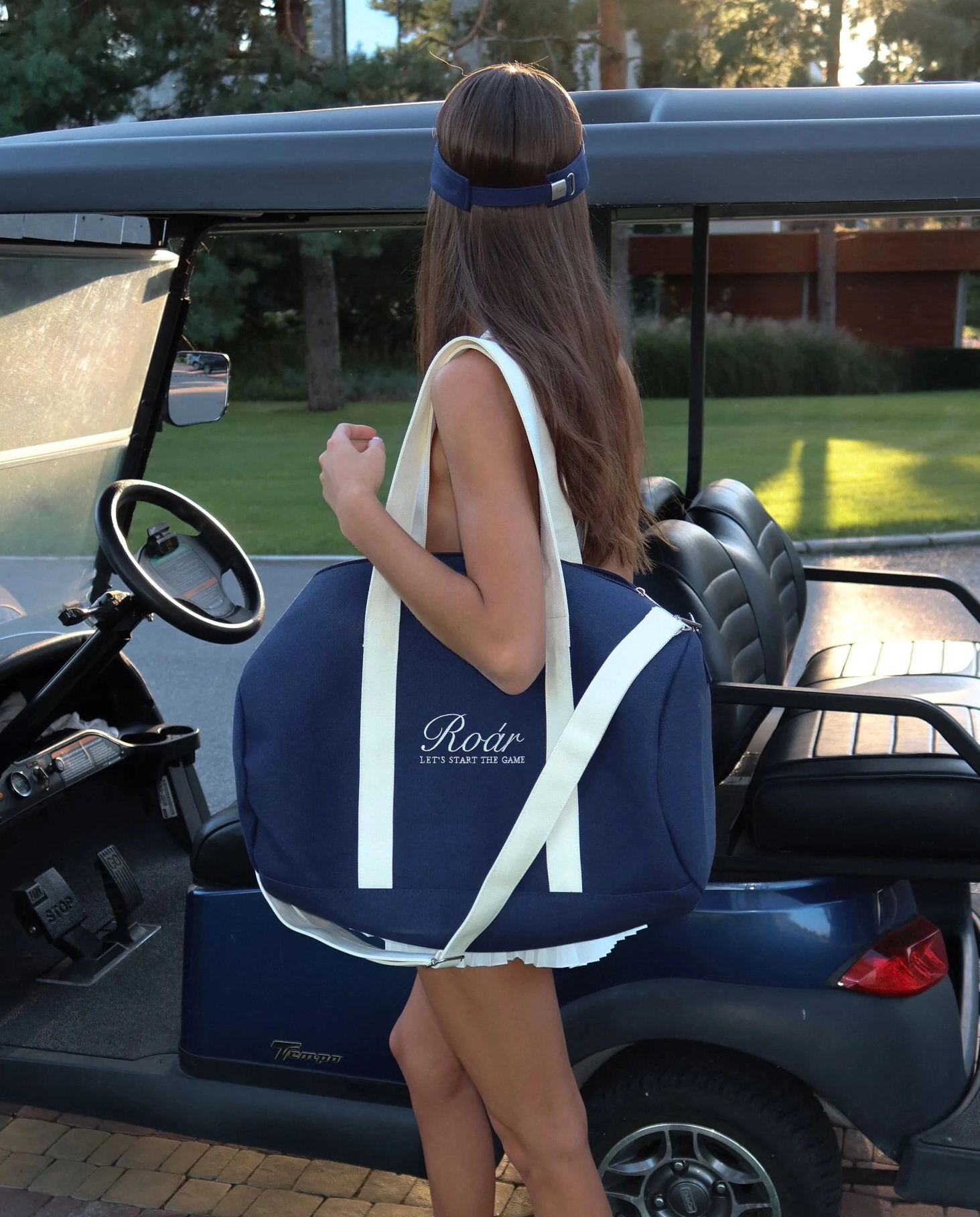 Granatowa torba tenisowa - Image #11