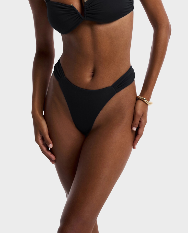 Czarny dół od bikini Victoire