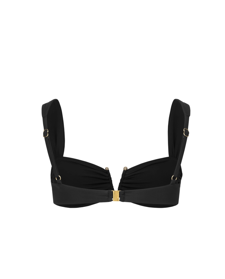 Czarny top od bikini Victoire - Image #3