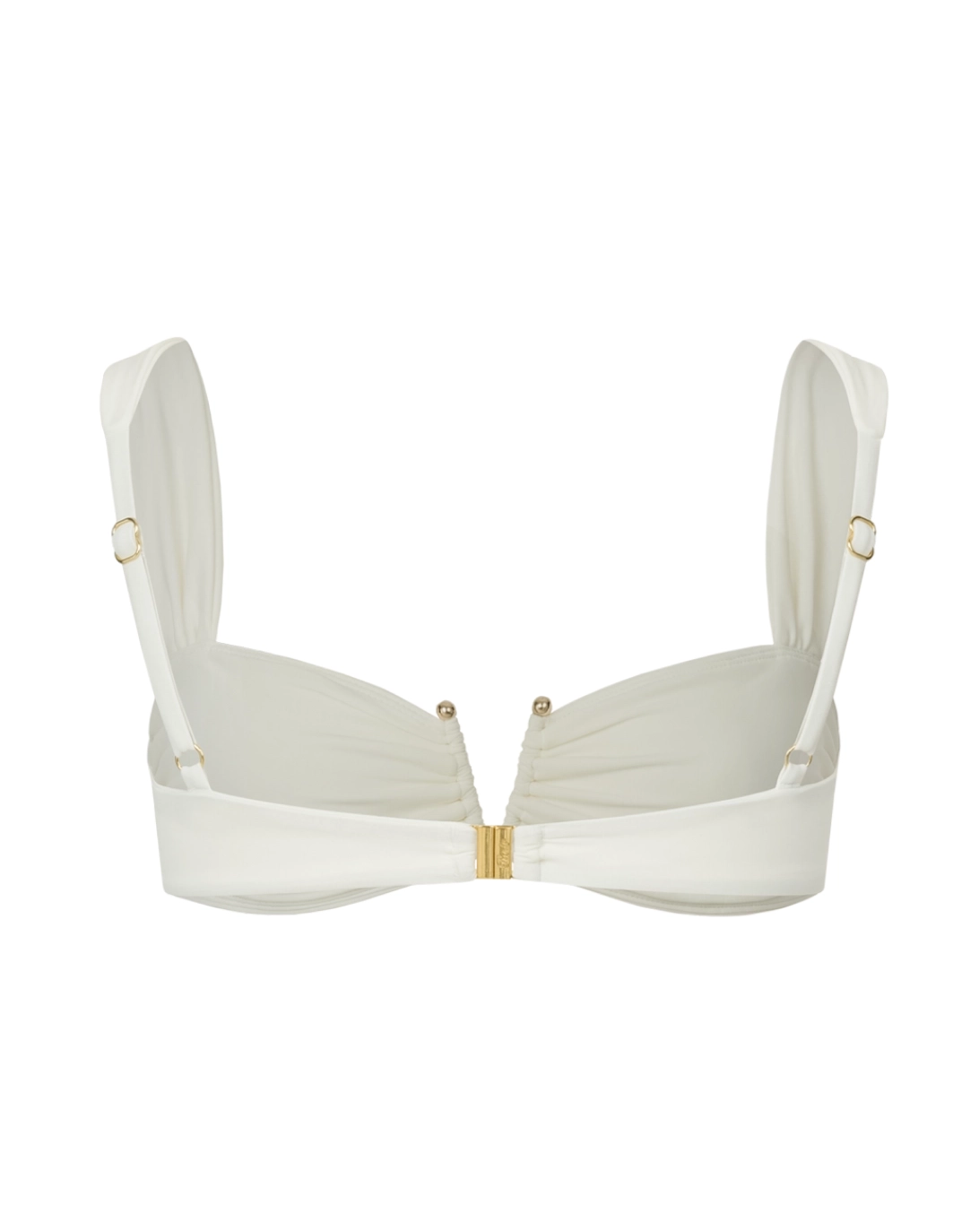 Biały top od bikini Victoire - Image #4