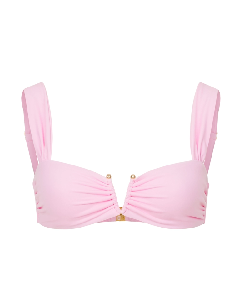 Różowy top od bikini Victoire - Image #3