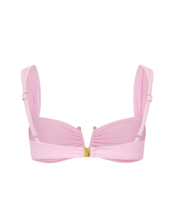 Różowy top od bikini Victoire - Image #5