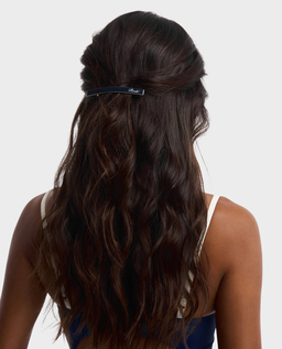 Granatowa spinka do włosów Vintage - Image #1